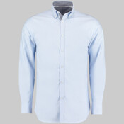 Clayton & Ford contrast Oxford shirt long sleeve (tailored fit)